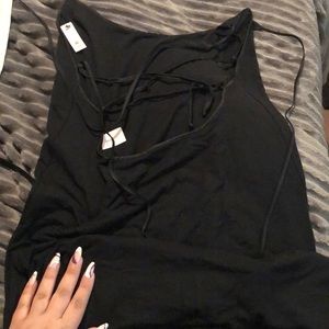 Victoria secret cross back dress